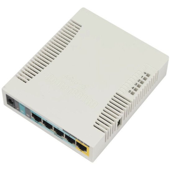 Mikrotik RB951Ui-2HnD Blanc Connexion Ethernet POE