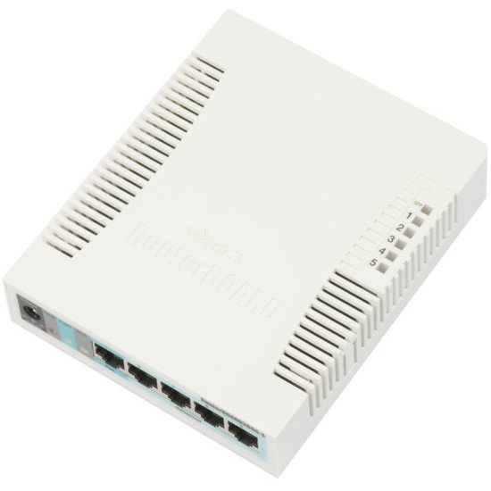 Mikrotik RB260GS Gigabit Ethernet (10/100/1000) Connexion Ethernet POE Blanc