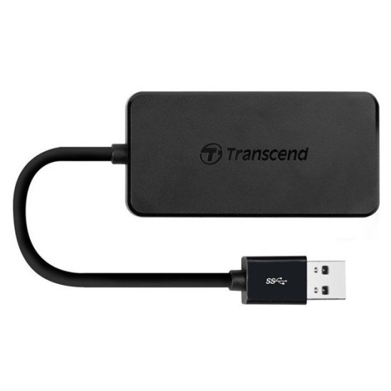 Transcend HUB2 hub & concentrateur 5000 Mbit/s