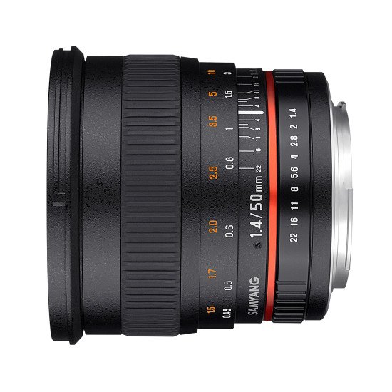 Samyang 50mm F1.4 AS UMC SLR Objectif standard Noir