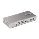 StarTech.com Station d'Accueil Thunderbolt 4 pour Écrans Multiples, Docking Station/Dock pour Quadruples/Triples/Doubles Écrans - 2x HDMI/2x DisplayPort, Hub 7x USB, Ethernet 2.5Gb, Power Delivery 98W