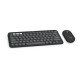 Logitech Pebble 2 Combo for Mac clavier Souris incluse RF sans fil + Bluetooth AZERTY Français Graphite