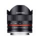 Samyang 8mm F2.8 UMC Fish-eye II SLR Objectif large "fish eye" Noir