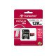 Transcend TS64GSDU3 mémoire flash 128 Go MicroSDHC MLC Classe 10