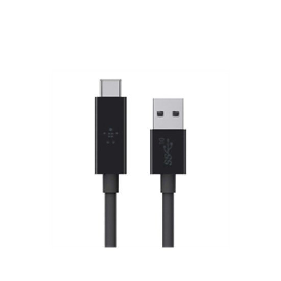 Belkin USB-A - USB-C, 0.9m câble USB 0,9 m 3.2 Gen 2 (3.1 Gen 2) USB A USB C Noir