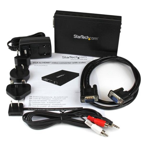 StarTech.com Convertisseur VGA vers HDMI avec scaler et audio - 1920x1200 / 1080p