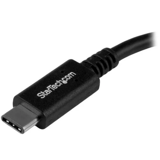 ADAPTATEUR USB-C / USB-A, USB 3.0 OTG, M / F, NOIR, 12CM