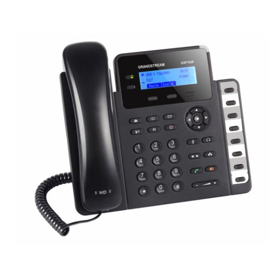 Grandstream Networks GXP1628 téléphone Téléphone DECT Noir