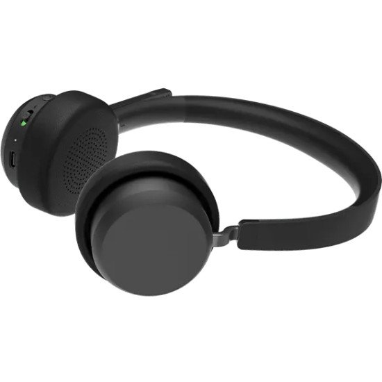 Lenovo 4XD1Q30302 écouteur/casque Sans fil Arceau Appels/Musique Bluetooth Noir