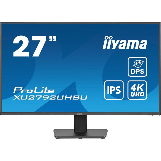 iiyama ProLite XU2792UHSU-B6 écran PC 68,6 cm (27") 3840 x 2160 pixels 4K Ultra HD LED Noir