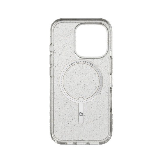 ZAGG Milan Snap coque de protection pour téléphones portables 16 cm (6.3") Housse Transparent, Or