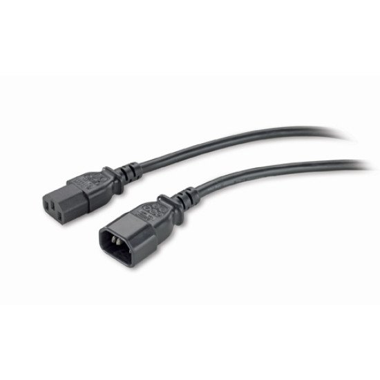 APC PWR Cord C13 - C14, 0.6 m Noir 0,61 m Coupleur C13 Coupleur C14