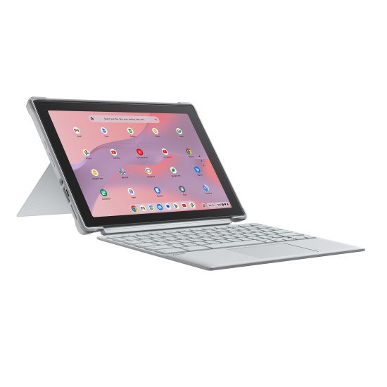 ASUS Chromebook CM30 Detachable CL3001DM2A-R70341 MediaTek 520 26,7 cm (10.5") Écran tactile WUXGA 8 Go LPDDR4x-SDRAM 64 Go eMMC Wi-Fi 6 (802.11ax) ChromeOS Argent