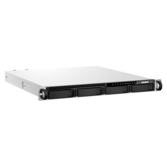 QNAP TS-h987XU-RP-E2334-16G NAS Rack (1 U) Intel Xeon E E-2334 16 Go DDR4 80 To QuTS hero Noir, Argent