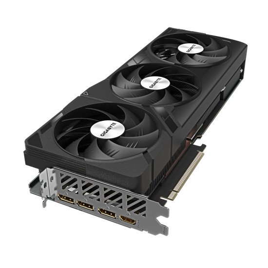 GIGABYTE GeForce RTX 4070 Ti SUPER WINDFORCE MAX OC Carte Graphique - 16 Go GDDR6X, 256 bits, PCI-E 4.0, 2655 MHz Fréquence du Cœur, 3 x DisplayPort 1.4a, 1 x HDMI 2.1a, NVIDIA DLSS 3, GV-N407TSWF3MAX OC-16GD