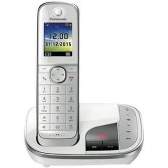 Panasonic KX-TGJ320 Téléphone DECT Identification de l'appelant Blanc