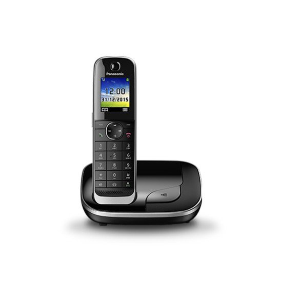 Panasonic KX-TGJ310 Téléphone DECT Identification de l'appelant Noir