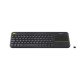 Logitech K400 Plus clavier sans fil AZERTY BE Noir