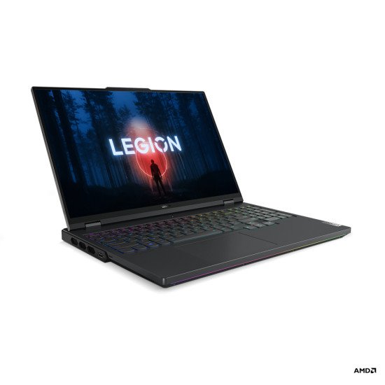 Lenovo Legion Pro 7 Ordinateur portable 40,6 cm (16") WQXGA AMD Ryzen™ 9 7945HX 32 Go DDR5-SDRAM 2 To SSD NVIDIA GeForce RTX 4090 Wi-Fi 6E (802.11ax) Windows 11 Home Gris