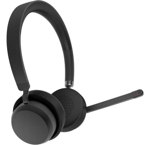 Lenovo 4XD1Q30302 écouteur/casque Sans fil Arceau Appels/Musique Bluetooth Noir