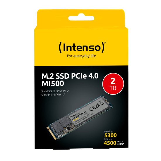 Intenso 3836470 disque SSD M.2 2 To PCI Express 4.0 NVMe