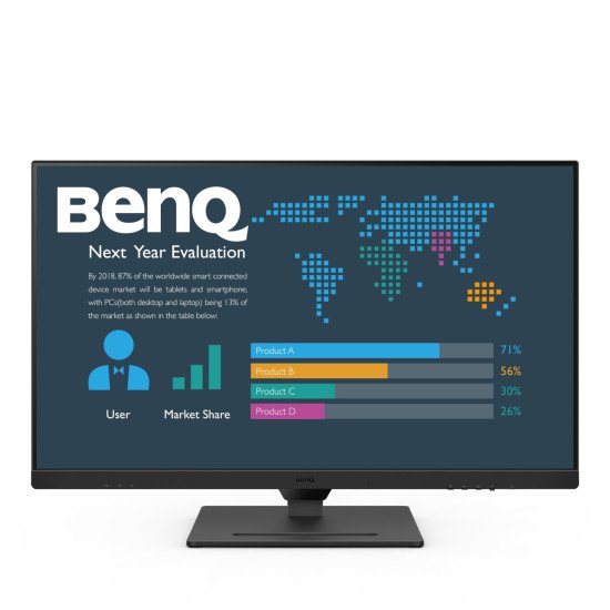 BenQ BL3290QT écran PC 80 cm (31.5") 2560 x 1440 pixels Quad HD LED Noir