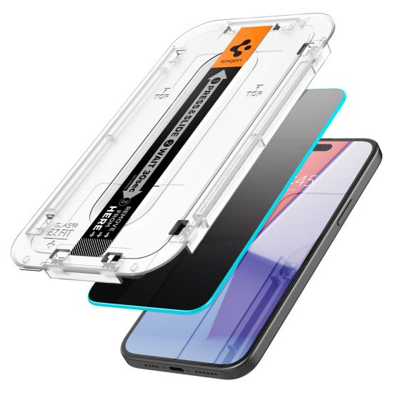 Spigen AGL06905 écran et protection arrière de téléphones portables Protection d'écran transparent Apple 1 pièce(s)