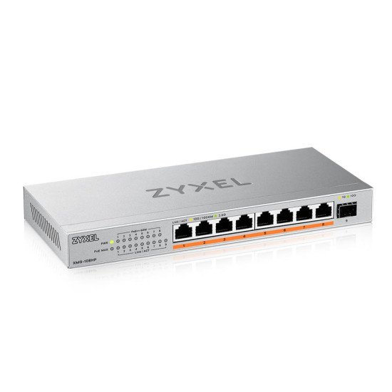 Zyxel XMG-108HP Non-géré 2.5G Ethernet (100/1000/2500) Connexion Ethernet POE