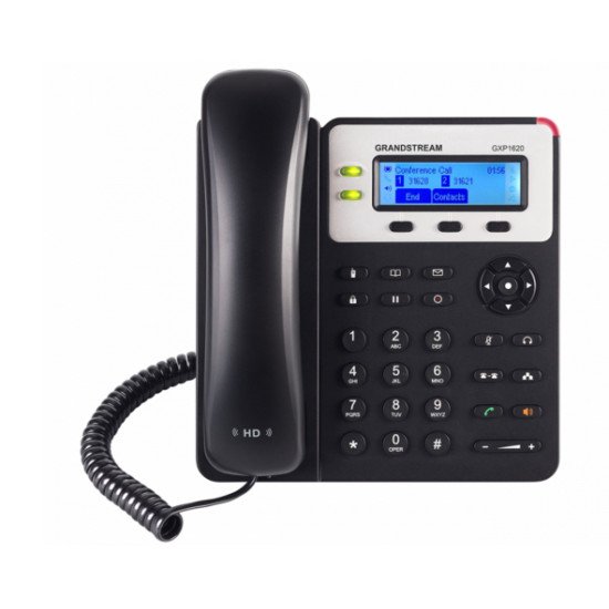 Grandstream Networks GXP1620 téléphone Téléphone DECT Noir