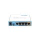 Mikrotik hAP Blanc Connexion Ethernet POE