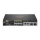 HPE Aruba 2530 8 PoE+ Internal PS Géré L2 Fast Ethernet (10/100) Connexion Ethernet, supportant l'alimentation via ce port (PoE) 1U Gris