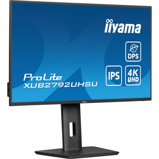 iiyama ProLite XUB2792UHSU-B6 écran PC 68,6 cm (27") 3840 x 2160 pixels 4K Ultra HD LED Noir