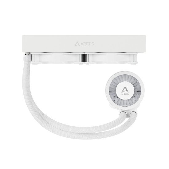 ARCTIC Liquid Freezer III 240 A-RGB Processeur Refroidisseur de liquide tout-en-un 12 cm Blanc 1 pièce(s)