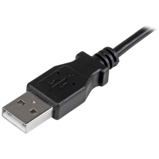 StarTech.com Câble de charge et synchronisation Micro USB de 1 m - USB-A  vers Micro-B à angle droit - M/M - 0,25 mm² USBAUB1MRA pas cher
