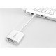 PNY Mini DisplayPort - DVI Blanc