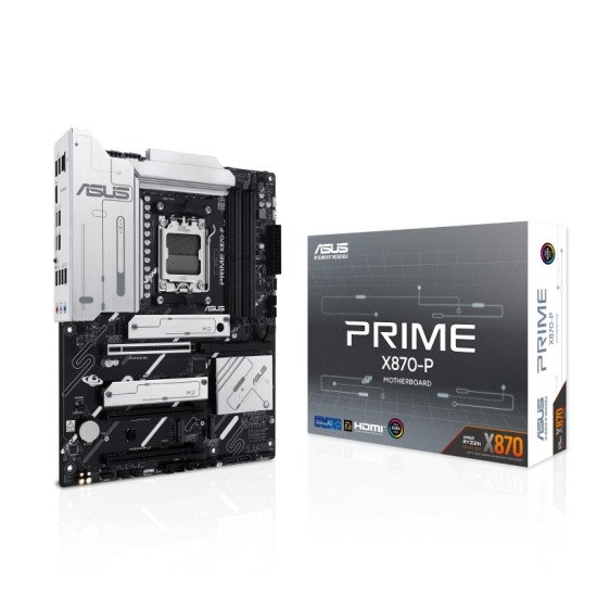 ASUS PRIME X870-P AMD X870 Emplacement AM5 ATX