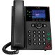 POLY Téléphone IP OBi VVX 250 à 4 lignes et compatible PoE