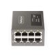 StarTech.com Injecteur PoE++ Multi-Gigabit à 4 Ports, Ethernet 5/2.5/1G (NBASE-T), PoE/PoE+/PoE++ (802.3af/802.3at/802.3bt), Puissance Absorbée 160Watts, Montage Mural/Rail DIN, Non Géré