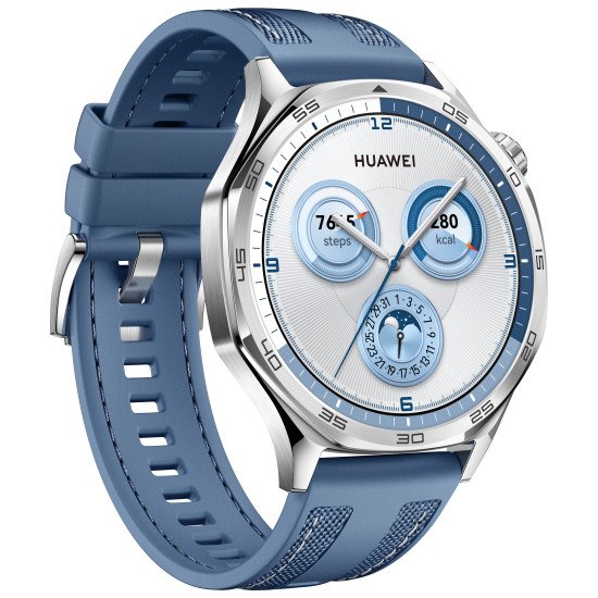 Huawei WATCH GT5 46mm 3,63 cm (1.43") AMOLED Numérique 466 x 466 pixels Acier inoxydable GPS (satellite)