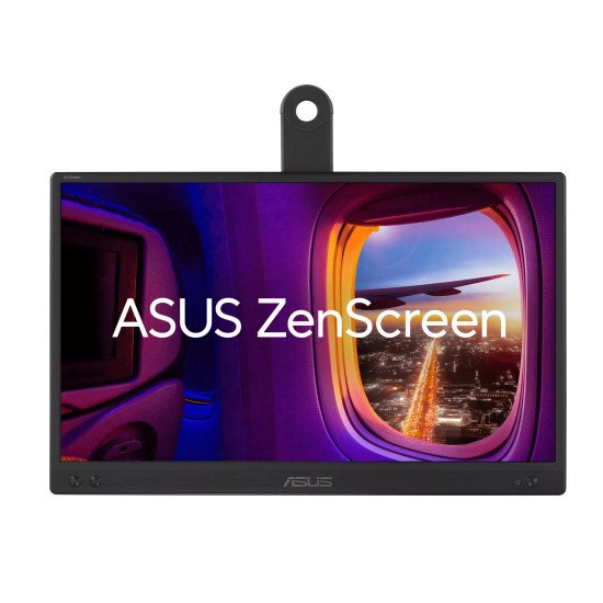 ASUS ZenScreen MB166CR écran PC 39,6 cm (15.6") 1920 x 1080 pixels Full HD LCD Noir