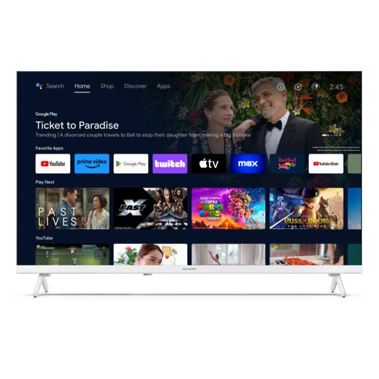 Sharp 32" HD Ready Android TV 81,3 cm (32") Smart TV Wifi Blanc