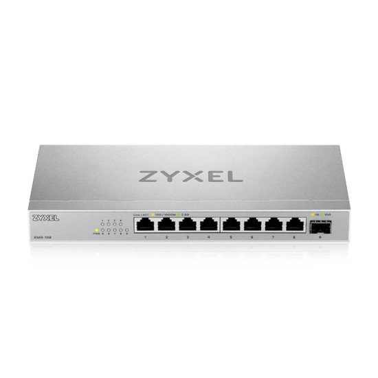 Zyxel XMG-108 Non-géré 2.5G Ethernet (100/1000/2500) Argent