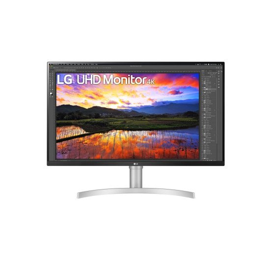 LG 32UN650P-W écran PC 80 cm (31.5") 3840 x 2160 pixels 4K Ultra HD LED Argent