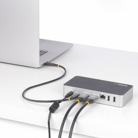 StarTech.com Câble USB4 de 50cm, Câble USB-C Certifié USB-IF, 40Gbps, Power Delivery 240W PD 3.1 EPR, 8K 60Hz, Cordon de Transfert de Données USB Type-C, Compatible avec les Ports Thunderbolt/USB 3.2