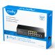 Cudy GS1010P commutateur réseau Gigabit Ethernet (10/100/1000) Connexion Ethernet POE Montage sur le bureau ou sur le mur Noir