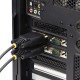 StarTech.com Carte Série PCI Express à 4 Ports - Adaptateur/Carte PCIe à 4 Ports vers RS232/RS422/RS485 (DB9), Support Bas-Profil Inclus, UART 16C1050, Windows/Linux, Conformité TAA - Protection ESD de niveau 4