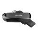 SanDisk SDDDC6-128G-G46 lecteur USB flash 128 Go USB Type-C 3.2 Gen 1 (3.1 Gen 1) Noir