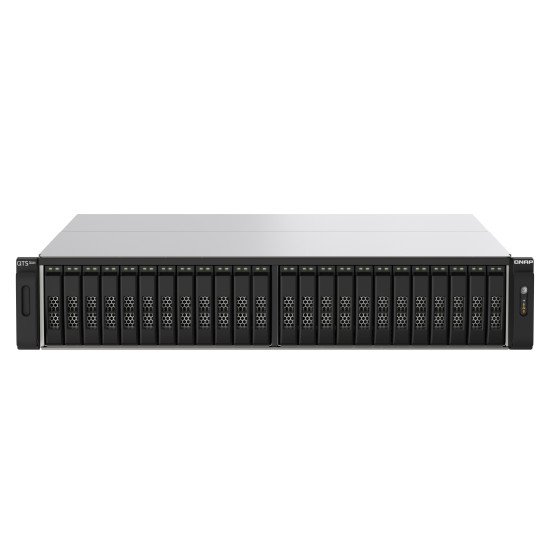 QNAP TS-h2490FU NAS Rack (2 U) EPYC 7302P 256 Go DDR4 QuTS hero Noir, Gris