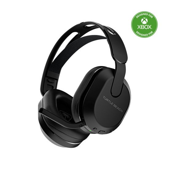 Turtle Beach Casque gaming sans fil Stealth 500 officiel pour Xbox Series X|S, Xbox One et fonctionne via Bluetooth avec les PC, la Switch et mobile - 40 heures de batterie, coussinets en mousse à mémoire de forme et microphone désactivable par basculemen