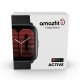 Amazfit Active 4,45 cm (1.75") AMOLED Numérique 390 x 450 pixels Écran tactile Noir GPS (satellite)